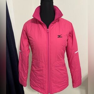 Mizuno Size Small Pink winter jacket